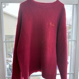 Mutimer Melbourne red sweater